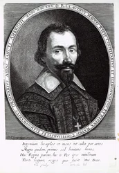 Ein Porträt von Claude Maugis, Berater von Marie de Medici